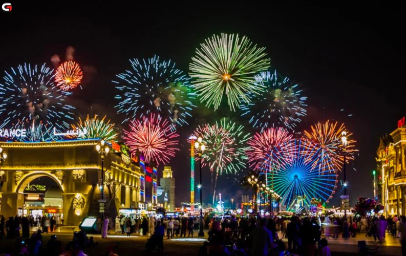 Dubai's Global Village to Celebrate New Year with Spectacular Seven Fireworks Shows