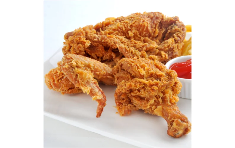 6. Broasted Chicken: Crispy and Juicy